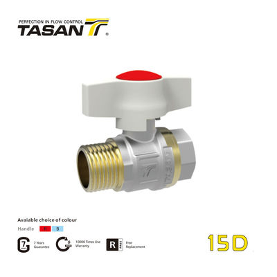 Sistem Pipa CE 1,5 Inch Brass Ball Valve ISO 228 Berulir