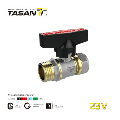 Manual Tasan Valves T Handle Ball Valve Untuk Pipa Multilayer 23V